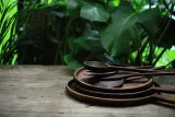 Поднос сервировочный Serax Pure, круглый, дерево, 29 см, коричневый — фото 1