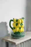 Кувшин &K Amsterdam, Lemon, 1500 мл, керамика, жёлтый — фото 3