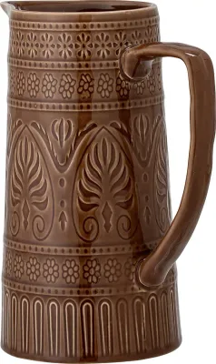 Кувшин Bloomingville, Rani, 1600 мл, каменная керамика, коричневый