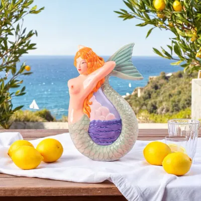 Кувшин Seletti, Mermaid, керамика, многоцветный