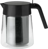 Кувшин Stelton, do kawy Nohr, 1200 мл, боросиликатное стекло, чёрный — фото 2