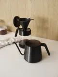 Кувшин Stelton, do kawy Nohr, 1200 мл, боросиликатное стекло, чёрный — фото 5