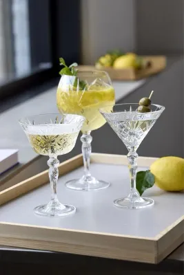 Набор 4 бокала LyngbyGlas, Melodia, 4 шт., хрустальное стекло, прозрачный · арт. fabr 33654