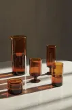 Бокал Ferm Living, Oli bursztynowy, 220 мл, стекло, оранжевый — фото 2