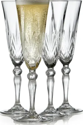 Набор 4 бокала lyngbyglas, melodia, 4 шт., хрусталь, прозрачный · арт. fabr 33655