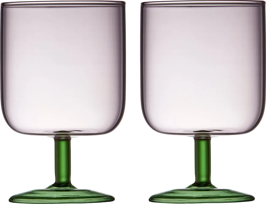 Набор 2 бокала LyngbyGlas, Torino, 2 шт., стекло, розовый · арт. fabr 30205