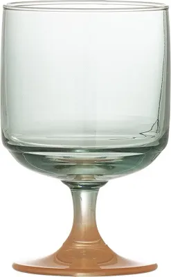 Набор 6 бокалов Bloomingville, Signe, 6 шт., стекло, синий · арт. fabr 82068741