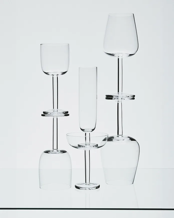 Набор 4 бокала Serax, Base Curved, 4 шт., стекло, прозрачный · арт. fabr B0819205