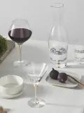 Набор 2 бокала Orrefors, Intermezzo Bouquet, 2 шт., хрустальное стекло, золотой — фото 2
