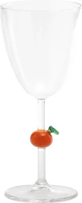 Бокал Zafferano, Teca Frutta, 250 мл, боросиликатное стекло, жёлтый