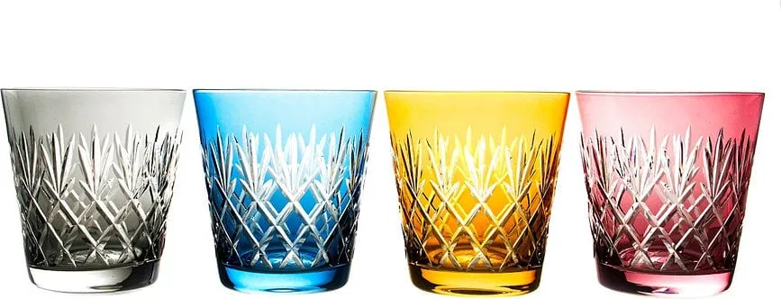 Набор 4 бокала Huta Julia, Ananas, 4 шт., хрустальное стекло, многоцветный · арт. fabr 21194