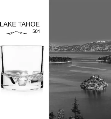 Набор 2 бокала Liiton, Lake Tahoe, хрусталь, прозрачный