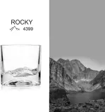Набор 2 бокала Liiton, Rocky Mountains, хрусталь, прозрачный — фото 4