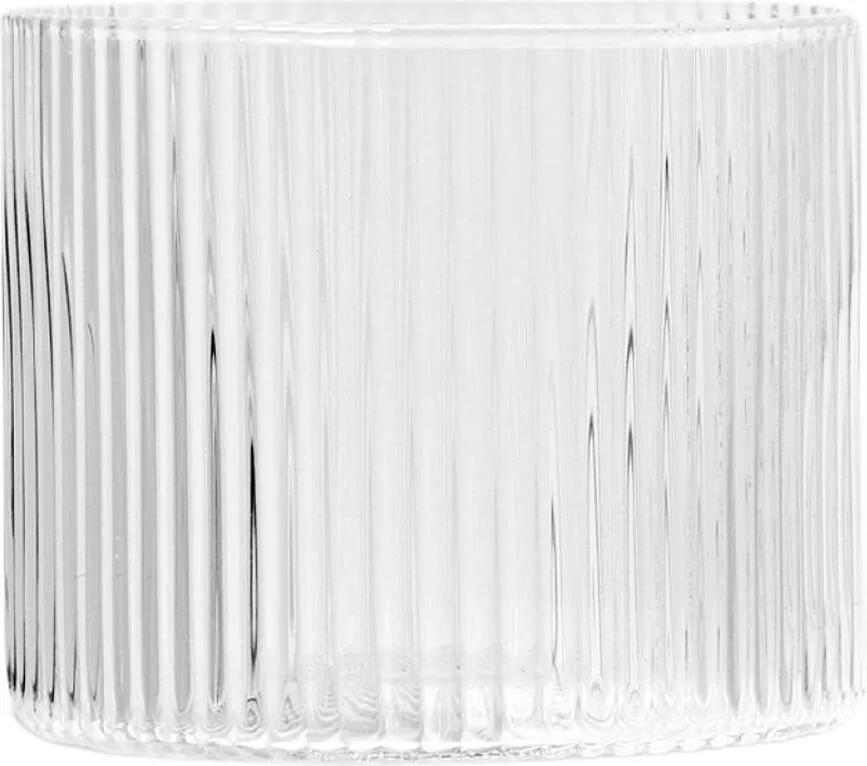 Набор 4 стакана ferm living, ripple niskie, 4 шт., стекло, прозрачный · арт. fabr 1104264664