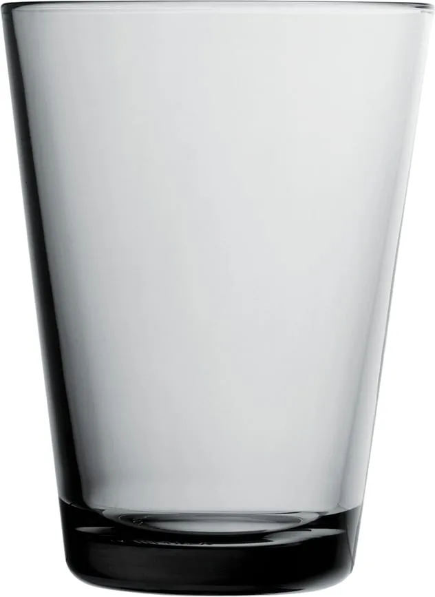 Набор 2 стакана Iittala, Kartio szare, 2 шт., стекло, серый