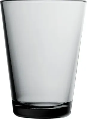 Набор 2 стакана Iittala, Kartio szare, 2 шт., стекло, серый