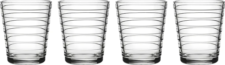 Набор 4 стакана Iittala, Aino Aalto przezroczyste, 4 шт., стекло, прозрачный