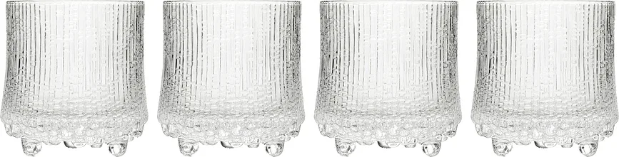 Набор 4 стакана Iittala, Double Old Fashioned Ultima Thule, 4 шт., стекло, прозрачный