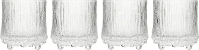 Набор 4 стакана Iittala, Double Old Fashioned Ultima Thule, 4 шт., стекло, прозрачный