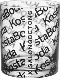 Набор 2 стакана Kosta Boda, Salong Betong Old Fashioned, 2 шт., хрусталь, чёрный — фото 5