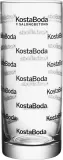 Набор 2 стакана Kosta Boda, Salong Betong wysokie, 2 шт., хрусталь, чёрный — фото 2