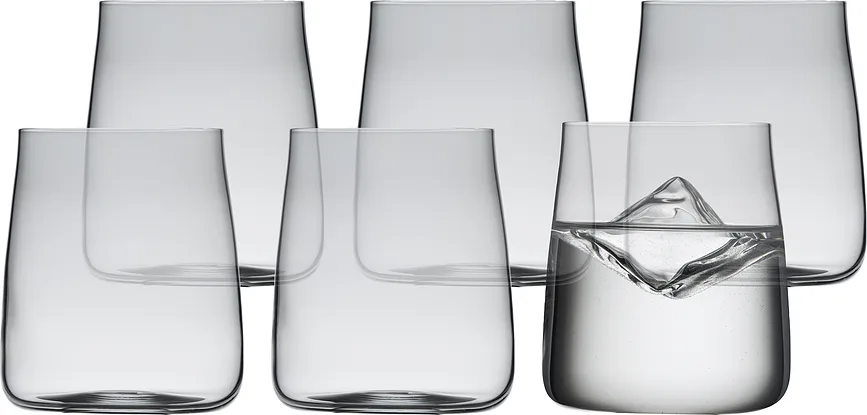 Набор 6 стаканов LyngbyGlas, Zero przezroczyste, 6 шт., хрусталь, прозрачный