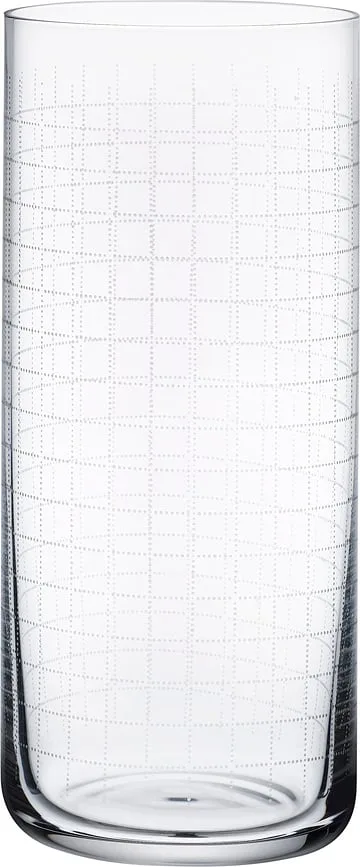 Набор 4 стакана Nude, Finesse Grid wysokie, 4 шт., хрусталь