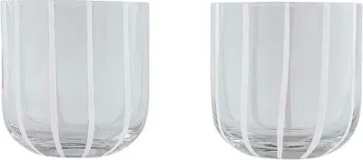 Набор 2 стакана oyoy, mizu, 2 шт., стекло, прозрачный · арт. fabr L300544
