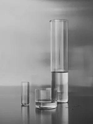 Набор 2 стакана Orrefors, Geometry, 2 шт., хрустальное стекло, прозрачный