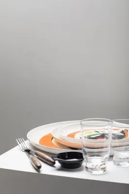 Набор 4 стакана Serax, Feast zlote, 4 шт., стекло, прозрачный