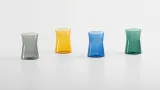 Набор 4 стакана Zafferano, Classy, 4 шт., боросиликатное стекло, многоцветный — фото 3