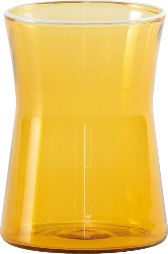 Стакан Zafferano, Classy, 280 мл, боросиликатное стекло, жёлтый