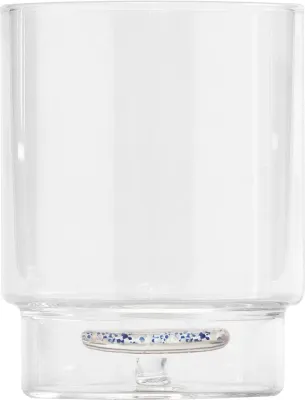 Стакан Zafferano, Teca Terrazzo, 350 мл, боросиликатное стекло, синий