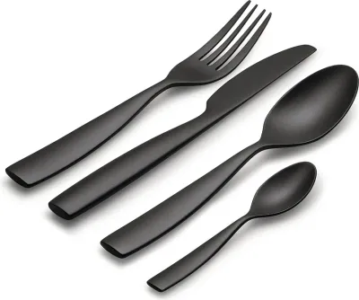Набор столовых приборов Alessi, Dressed z melaminy, 4 предмета, нержавеющая сталь