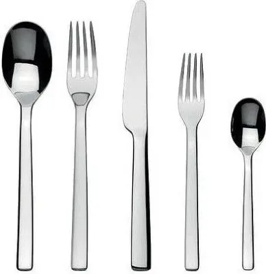 Набор столовых приборов Alessi, Ovale, 5 предметов, нержавеющая сталь