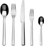 Набор столовых приборов Alessi, Ovale, 5 предметов, нержавеющая сталь — фото 1