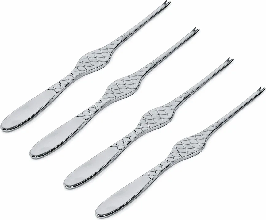 Столовая вилка Alessi, Colombina, нержавеющая сталь