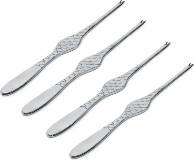 Столовая вилка Alessi, Colombina, нержавеющая сталь