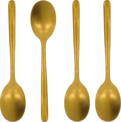 Чайная ложка Nicolas Vahe, NVSpoon, нержавеющая сталь, золотистая