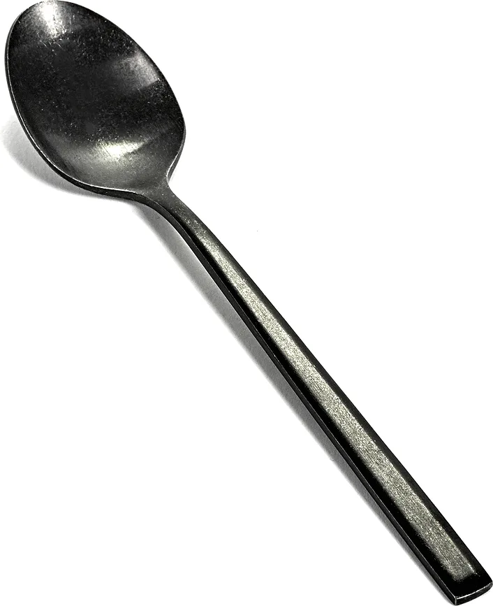 Чайная ложка Serax, Pure, нержавеющая сталь, чёрная