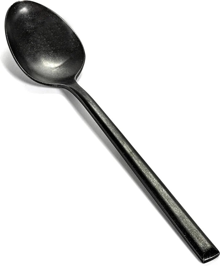 Столовая ложка Serax, Pure, нержавеющая сталь, чёрная