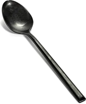 Столовая ложка Serax, Pure, нержавеющая сталь, чёрная