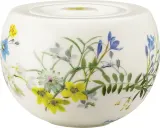 Сахарница Rosenthal Brillance Alpejski Ogrod с крышкой, костяной фарфор, 10,5 см, белая — фото 1