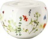 Сахарница Rosenthal Brillance Wiosenny Ogrod с крышкой, костяной фарфор, 10,5 см, белая — фото 2