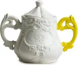 Сахарница Seletti I-Sugar Bowl с крышкой, фарфор, 13 см, белая — фото 1