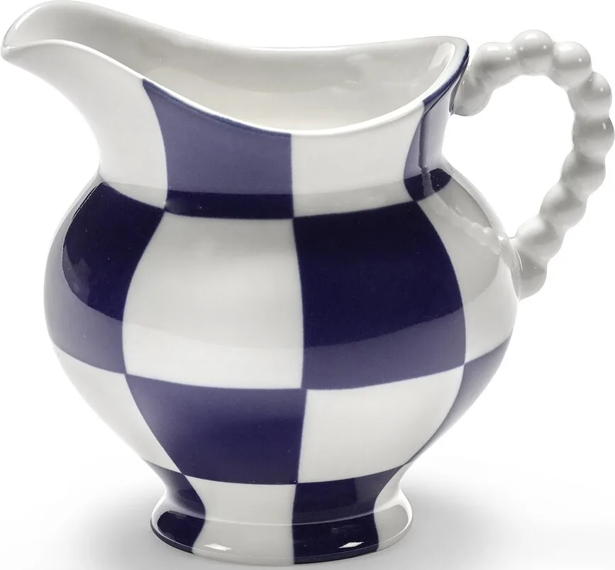 Молочник Serax Les Objets Mouleversants, фарфор, синий