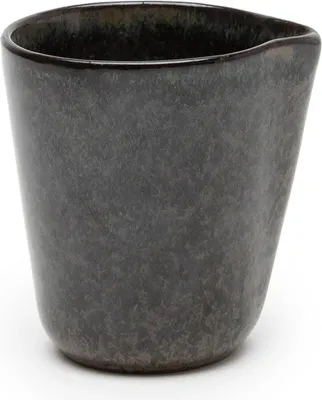 Молочник serax surface, каменная керамика, чёрный · арт. fabr B5116221B