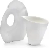 Набор молочников Serax Perfect Imperfection, 2 шт., костяной фарфор, белый — фото 1