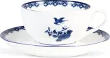 Набор чашек с блюдцами &K Amsterdam Delftware, 2 шт., 250 мл, костяной фарфор, синий — фото 5