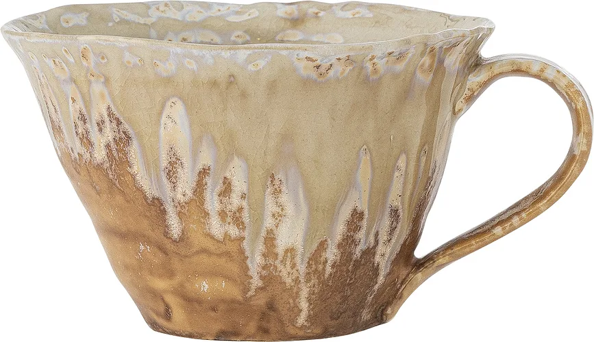 Чашка Bloomingville Milani, 250 мл, каменная керамика, коричневая